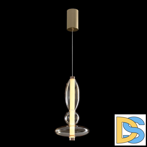 Подвесной светильник Crystal Lux QUASAR SP10W LED AMBER