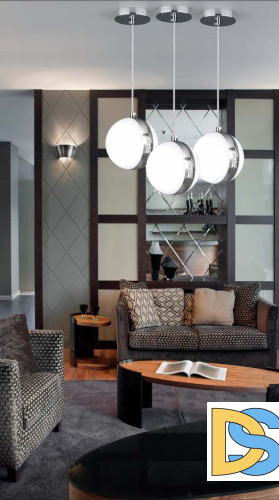 Подвесной светильник Elektrostandard DLN050 GX53 белый/хром