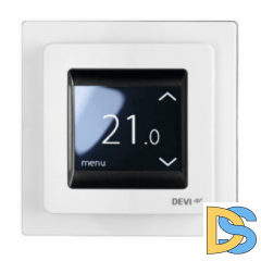 Терморегулятор DEVIreg Touch polar white (холодный белый)