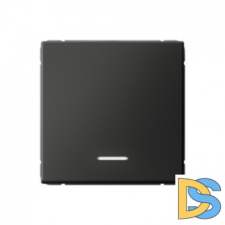 1-клавишный выключатель с подсветкой, сх. 5а, 10АХ, Schneider Electric Art Gallery, цвет Базальт, GAL001413