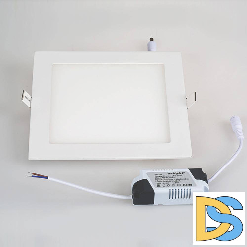 Встраиваемый светодиодный светильник Arlight DL-192x192M-18W Warm White 020134