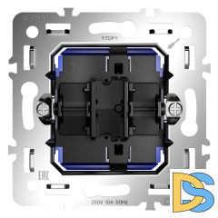 Механизм выключателя одноклавишного 10А, S70