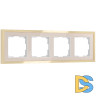 Рамка на 4 поста Werkel Baguette 4690389193316 W0042851 a062783