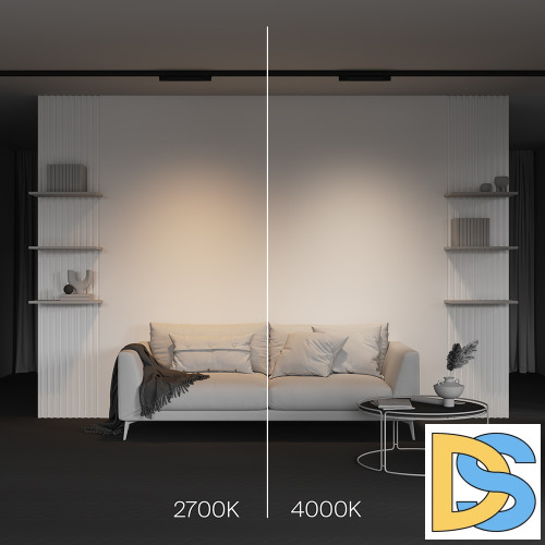 Трековый трехфазный светильник Maytoni Basis TR196-3-10W2.7K-B