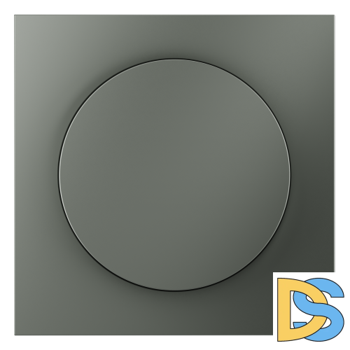 Накладка для светорегулятора поворотно-нажимного, S70 (титан)