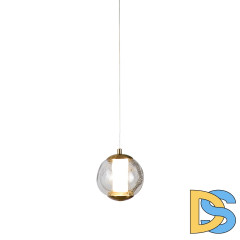 Подвесной светильник Delight Collection OD2437-1 gold/clear