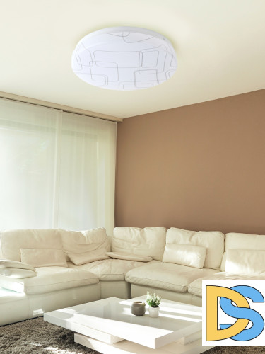 Потолочный светильник ЭРА SPB-6 Slim 2 18-6K Б0050380