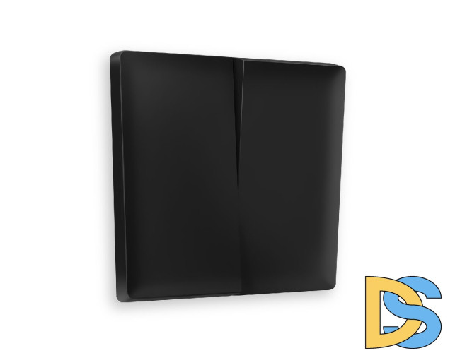 Лицевая панель для выключателя двухклавишного Ambrella Volt Alfa AP8030