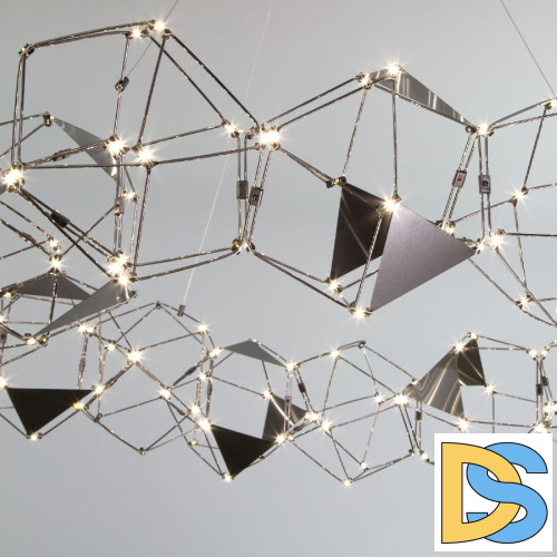 Подвесная люстра Eurosvet Uma 90369/15 черный жемчуг a065036