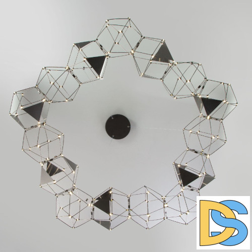 Подвесная люстра Eurosvet Uma 90369/15 черный жемчуг a065036