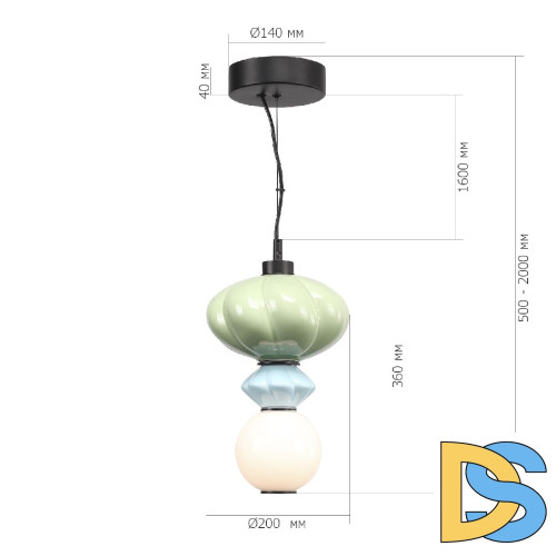 Подвесной светильник ST Luce Florentini SL6134.403.01