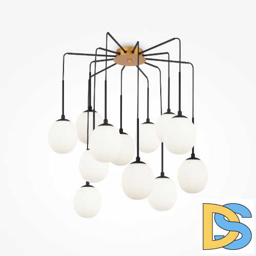 Подвесная люстра Maytoni Branch MOD176PL-12G