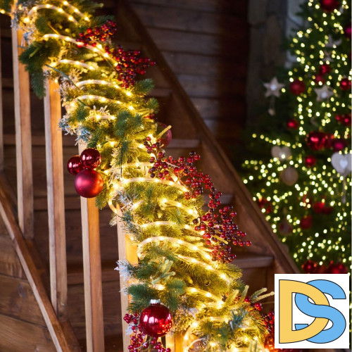 Уличная гирлянда Uniel ULD-D50 15M/С08 IP44 YELLOW UL-00010906