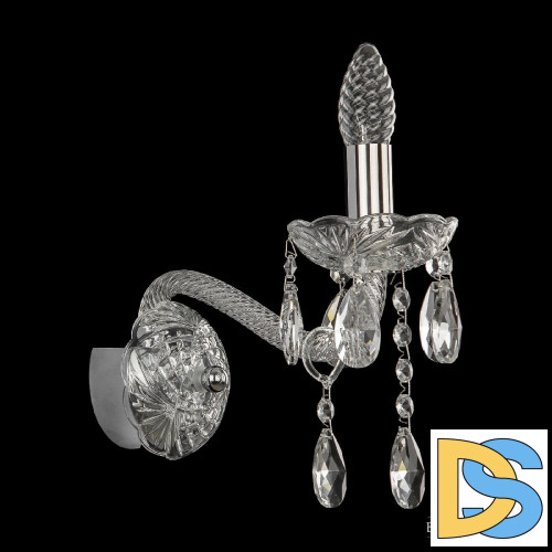 Бра Bohemia Ivele Crystal 107B/1/165 Ni