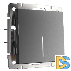 Выключатель одноклавишный проходной с подсветкой Werkel W1112164 4690389194337 a063101