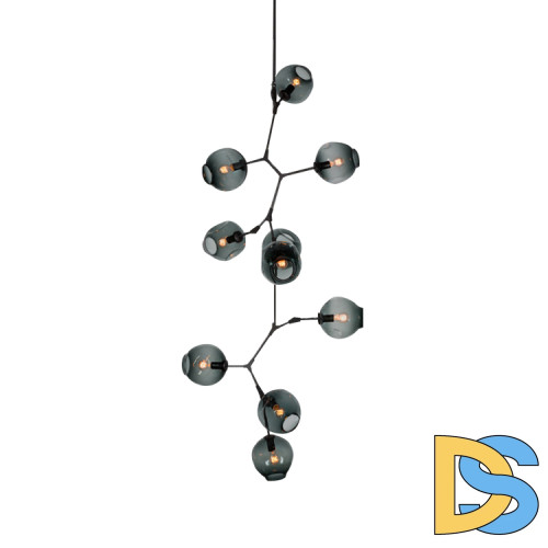 Подвесная люстра Delight Collection Bubble KG0579P-10 smoky