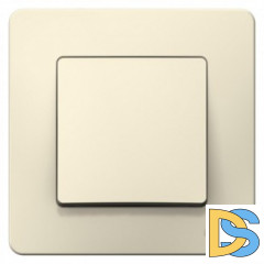 Выключатель 1-клавишный 6A, Молочный, серия Blanca, Schneider Electric