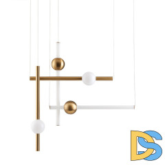 Подвесной светильник Delight Collection Orion 10053P/4 gold