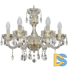Подвесная люстра Bohemia Ivele Crystal 5417/6/165 G Clear/M-1G
