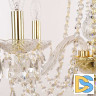 Подвесная люстра Bohemia Ivele Crystal 5417/6/165 G Clear/M-1G