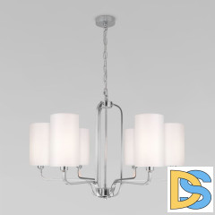 Подвесная люстра Eurosvet Purezza 60128/6 хром