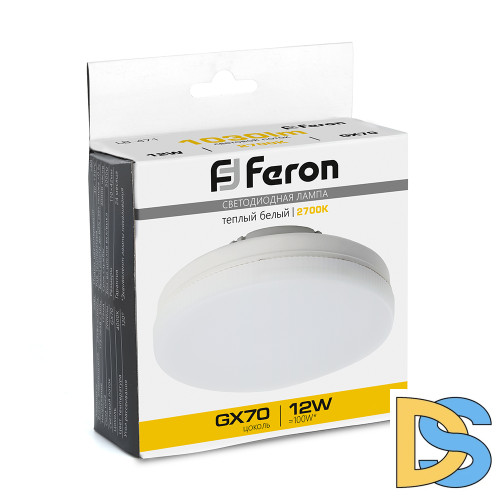 Лампа светодиодная Feron LB-471 GX70 12W 2700K 48300