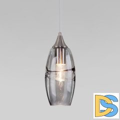 Подвесной светильник Eurosvet Lotus 50222/1 дымчатый