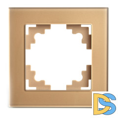 Рамка 1-местная Stekker Катрин GFR00-7001-08 49032