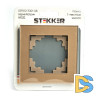 Рамка 1-местная Stekker Катрин GFR00-7001-08 49032
