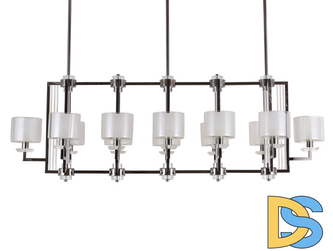 Подвесная люстра Newport 4400 4408+4/S black glossy М0068547