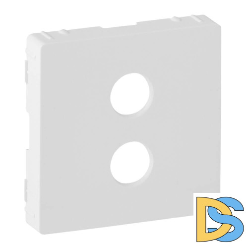 Лицевая панель Legrand Valena Life аудиорозетки банан белая 755280