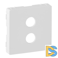 Лицевая панель Legrand Valena Life аудиорозетки банан белая 755280