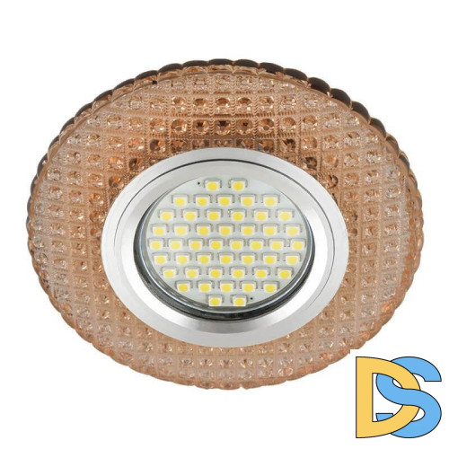 Встраиваемый светильник Fametto Luciole DLS-L135 Gu5.3 Glassy/Light Tea
