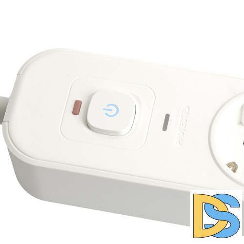 Сетевой фильтр 5-местный с/з и 2 USB-A+2 Type-C 3 Stekker Nova HM21-51-03 50103