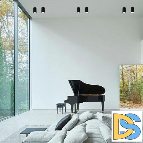 Накладной светильник Reluce 81152-9.5-001MZ LED6W BK