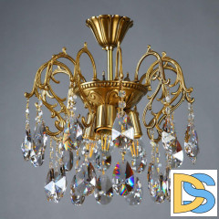 Потолочная люстра Ambiente Alicante 8888/3 PL AB Tear Drop