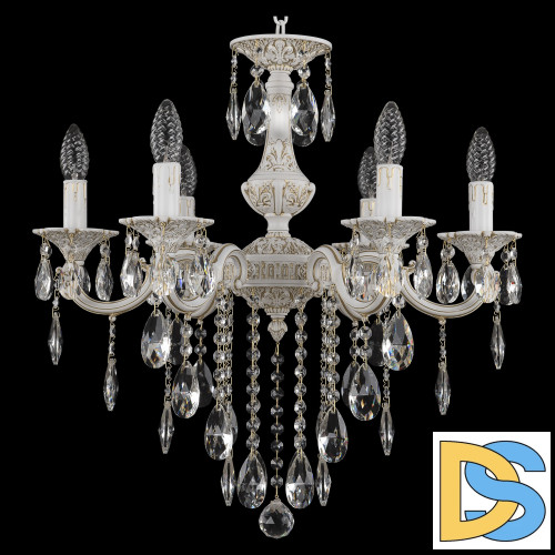 Подвесная люстра Bohemia Ivele Crystal AL78101/6/175 B WMG