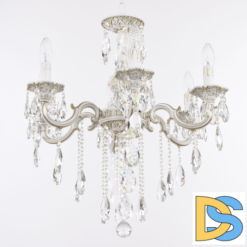 Подвесная люстра Bohemia Ivele Crystal AL78101/6/175 B WMG