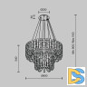 Подвесная люстра Modelux ML.6621.28 BS