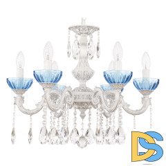 Подвесная люстра Bohemia Ivele Crystal AL79101/6/175 A WMN P Aquamarine/M-1H