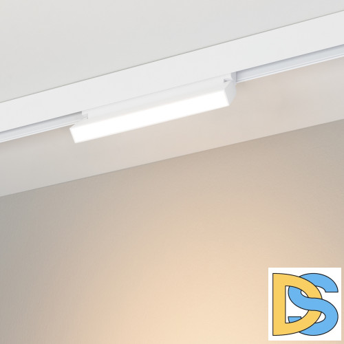 Трековый светильник Arlight MAG-ORIENT-FLAT-FOLD-S230-12W Warm3000 (WH, 80 deg, 48V) 035859(1)