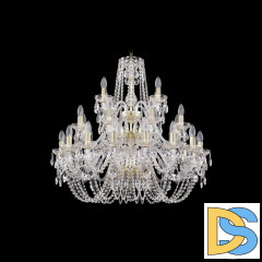 Подвесная люстра Bohemia Ivele Crystal 1402/16+8+4/300/3d G