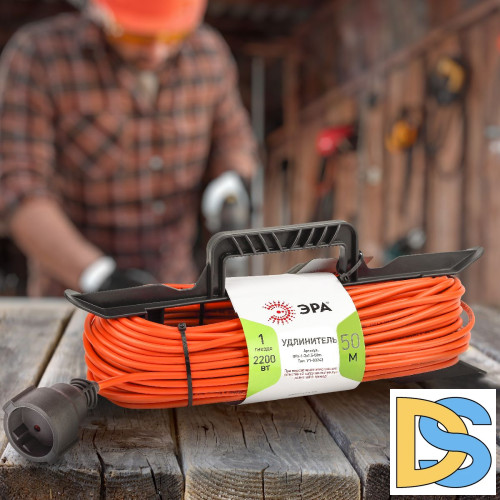 Удлинитель силовой Эра UFx-1-2x1.5-50m Б0046823