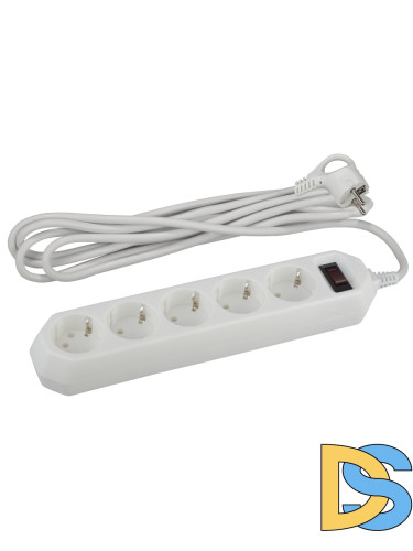 Сетевой фильтр Эра USF-5es-5m-W Б0019738