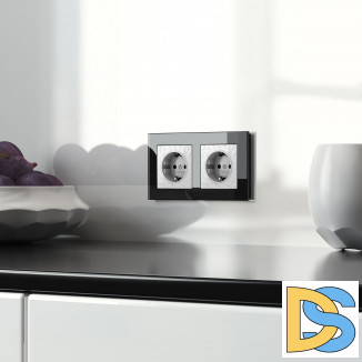 Розетка с заземлением (белый) W1271001