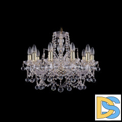 Подвесная люстра Bohemia Ivele Crystal 1411/10/195 G Balls