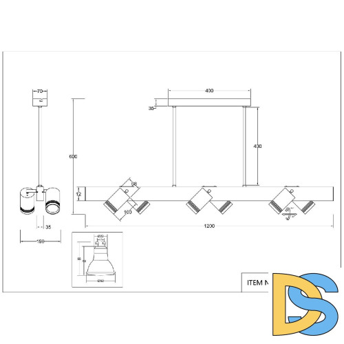 Подвесная люстра Favourite Six 4074-6P