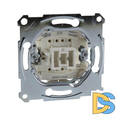 Переключатель одноклавишный Schneider Electric Merten Aquadesign MTN3117-0000