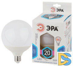 Лампа светодиодная Эра E27 20W 4000K LED G120-20W-4000K-E27 Б0049081