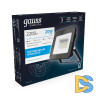 Прожектор светодиодный Gauss Qplus 20W 6500К 613511320